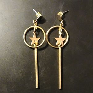 Gold Drop Earrings